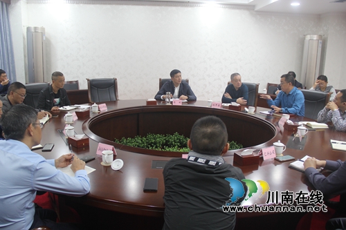 肖刚率队调研泸县污水管网建设工作(图5)