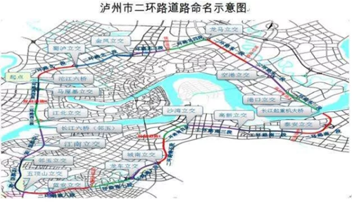 泸州二环路北段招标程序已进入最后公示阶段(图1)