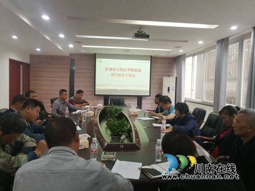 江阳区华阳街道组织召开沼气安全工作会(图1)