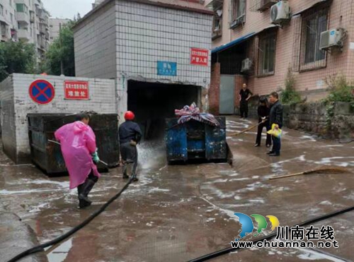 古蔺县综合行政执法局：整治市容环境卫生&nbsp;&nbsp;全力以赴迎检“创文”(图3)