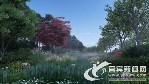 挂弓山公园动工&nbsp;打造长江封面和宜宾城市会客厅(图2)