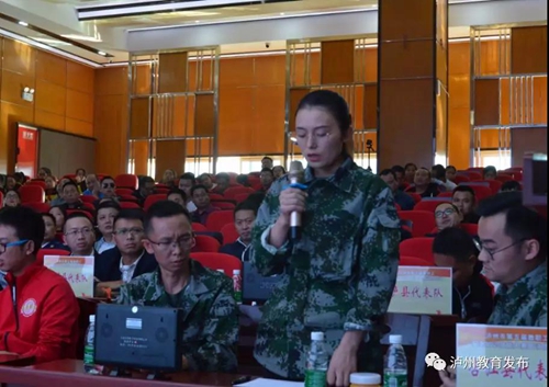 消防比武&nbsp;泸州市举行教职工安全知识技能大赛(图3)