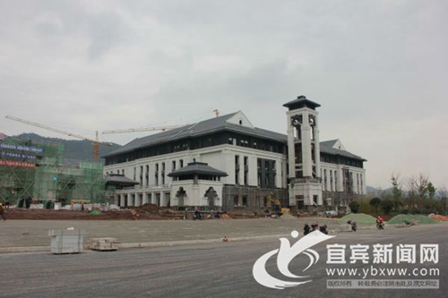 再现宜宾速度！宜宾学院500亩新校园即将建成(图1)