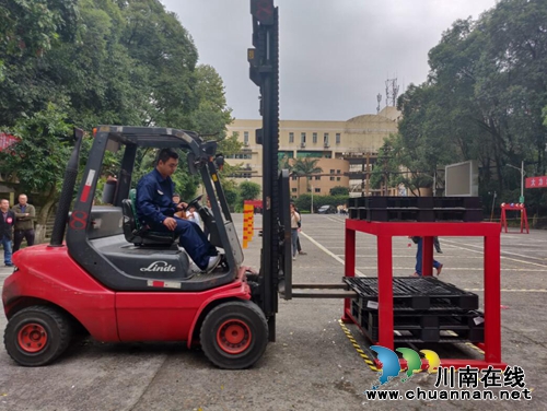 合江县叉车司机技能比赛荣获可喜成绩(图1)