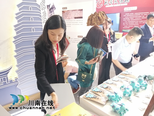 报恩塔、朱德旧居……上海建博会展示泸州风采(图7)