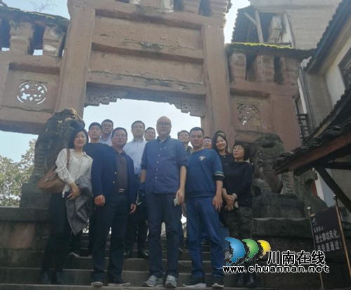四川省部分知名旅行社代表考察尧坝古镇景区(图1)