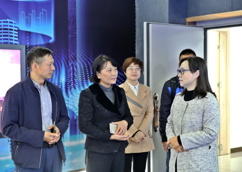 中宣部传媒监管局调研江阳区融媒体中心(图3)