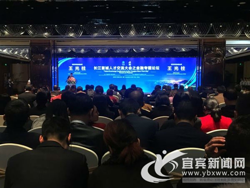 长江首城人才交流大会金融专题论坛在宜宾举行(图1)