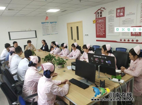 四川三河职业学院卫生健康学院开展2017级护理学生临床实习巡查工作(图4)