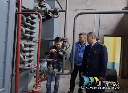 合江县市场监管局九支市场监管所开展特种设备安全专项行动(图1)