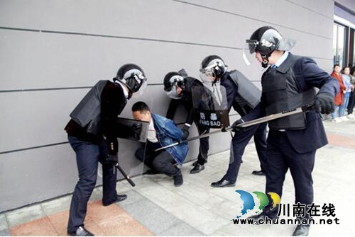 龙马潭区组织开展灭火救援联合演练(图4)