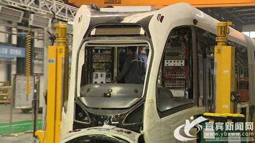 首辆全工序“宜宾造”智轨电车11月20日下线(图2)
