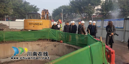 泸县县委副书记、县长曹阳带队督查环保工作(图1)