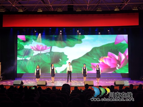 泸州市龙马潭区莲花池街道举办廉政文艺汇演(图3)