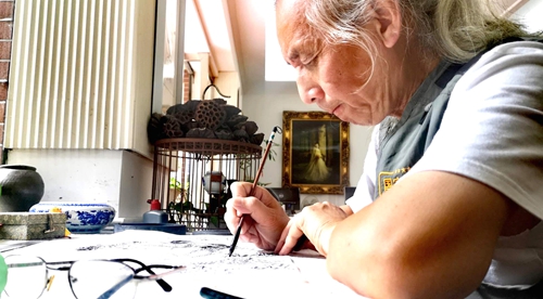 王伟:手绘泸州旧貌 留住城市记忆(图3) 王伟:手绘泸州旧貌 留住城市记忆(图3)