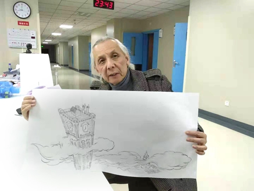 王伟:手绘泸州旧貌 留住城市记忆(图5) 王伟:手绘泸州旧貌 留住城市记忆(图5)