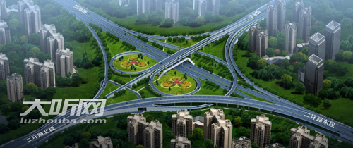 泸州二环路进展&nbsp;蜀泸立交明年基本建成并通车(图2)