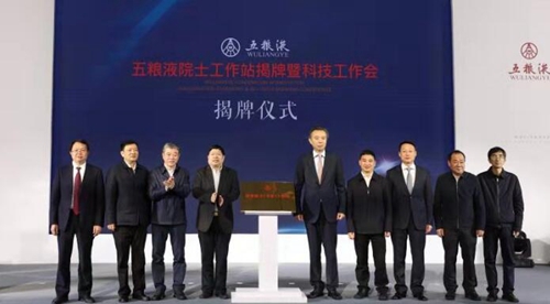 五粮液院士工作站在宜宾正式揭牌(图1)