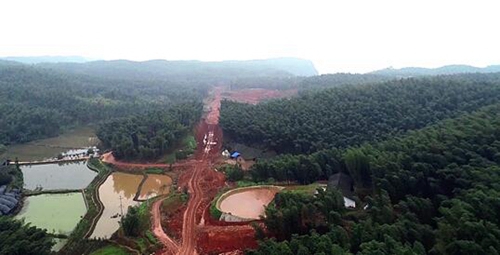 G546公路快速推进&nbsp;预计明年10月达到通车条件(图1)