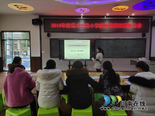 泸州纳溪逸夫小学召开2019年度微型课题结题报告会