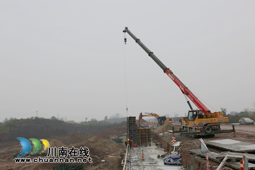 川南城际铁路泸县至泸州段准备架梁啦！(图1)