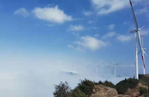 泸州市首座风电站——古蔺德耀风电站并网运行(图1)