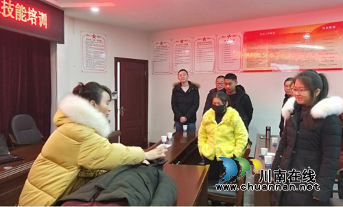 泸县送培训下乡助力返乡农民工技能提升