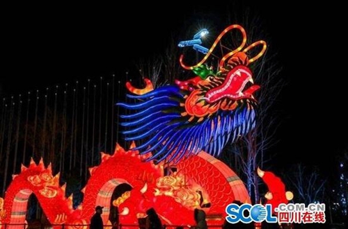 时隔30多年&nbsp;自贡彩灯再次大规模闪耀北京