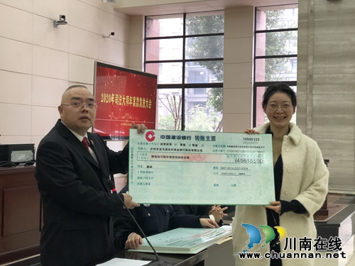 龙马潭区法院开展“司法大拜年”活动(图2)