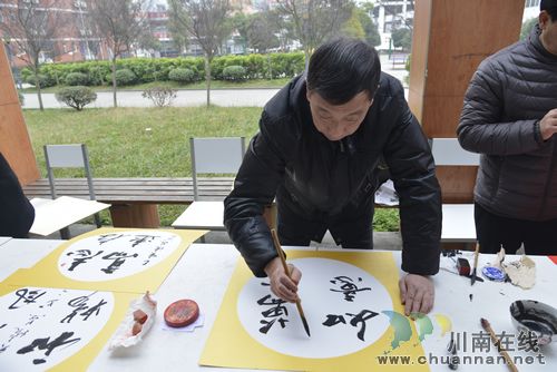 三县一区硬笔书法精品联展在泸县建校开幕(图12) 三县一区硬笔书法精品联展在泸县建校开幕(图12)