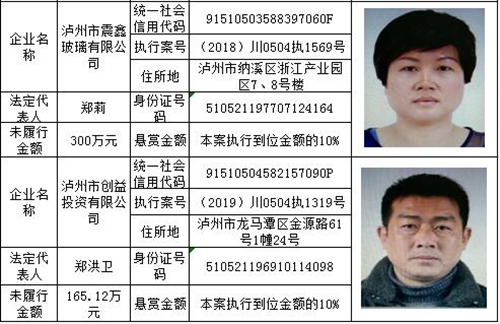 龙马潭法院发布悬赏公告:总金额高达800万!(图3) 龙马潭法院发布悬赏公告:总金额高达800万!(图3)