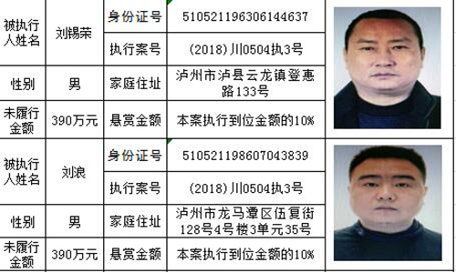 龙马潭法院发布悬赏公告:总金额高达800万!(图6) 龙马潭法院发布悬赏公告:总金额高达800万!(图6)