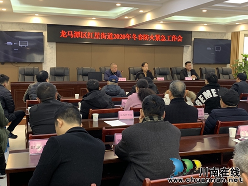 龙马潭区红星街道召开冬春防火紧急工作会