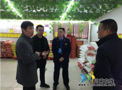 合江县人民政府副县长带队检查春节食品药品安全，推进“春雷行动2020”工作开展