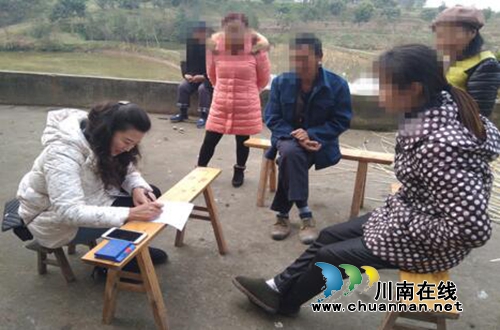 合江县白米司法所进行社区服刑人员节前入户大走访活动