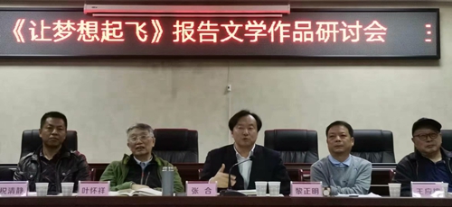 报告文学《让梦想起飞》作品研讨会在泸州举办(图1)