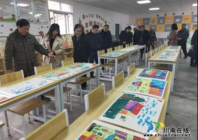 全国第一所熊猫儿童画院落户龙马潭区安民村(图7)