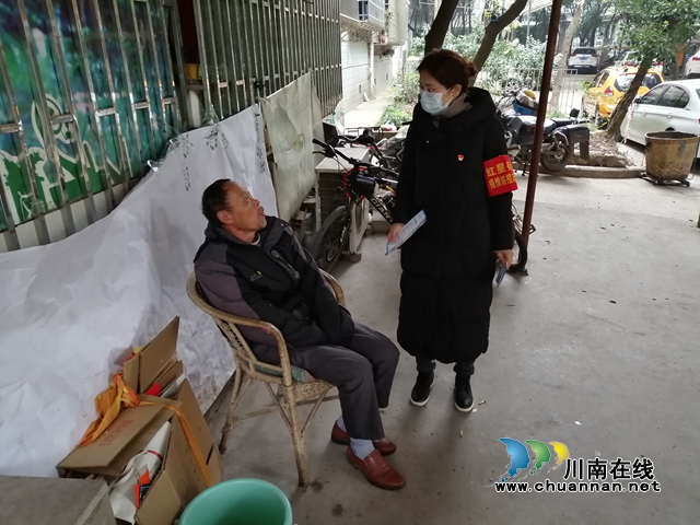 龙马潭红星街道大驿坝社区党委书记肖佐容：防控疫情 一直在行动(图5)