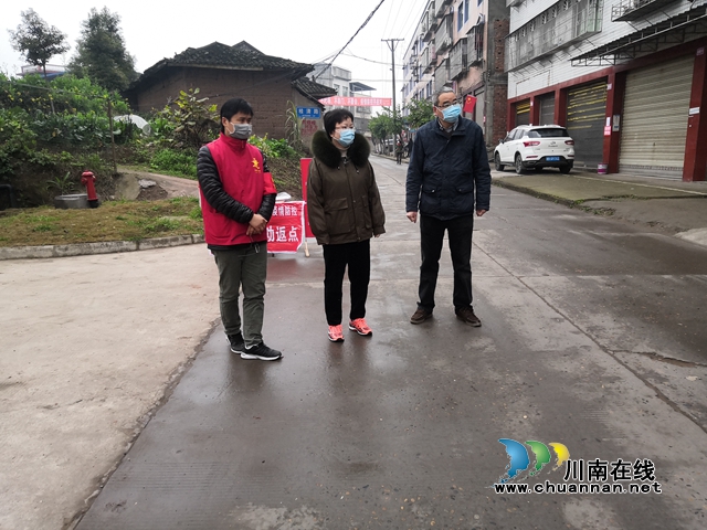 陈佳到泸县潮河镇督导新型冠状病毒感染的肺炎疫情防控工作(图5)