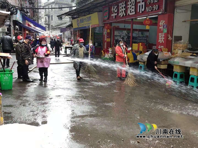 龙马潭区小市街道：逆风而行的“市场守卫者”(图1)