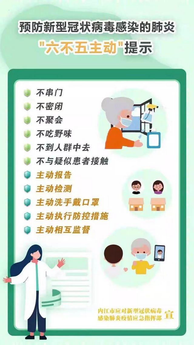 最新！内江市无新增新型冠状病毒肺炎确诊病例