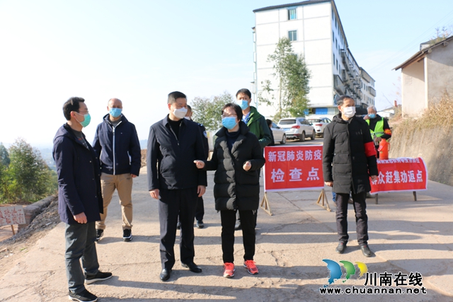 陈佳到泸县潮河镇督导新冠肺炎疫情防控工作(图2)
