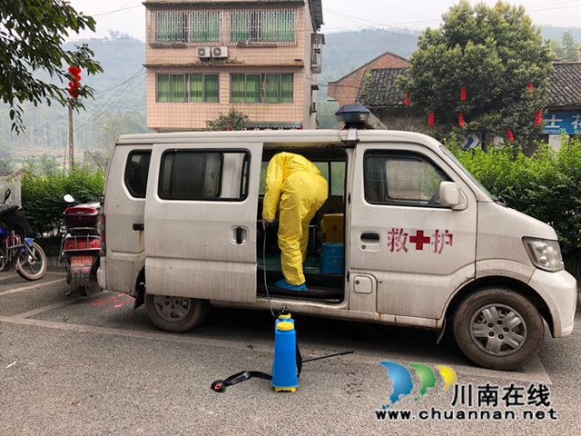 纳溪区天仙镇卫生院：医院后勤干部一线奔跑助力疫情防控(图2)