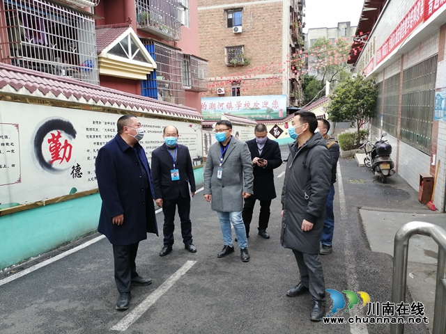 泸县潮河镇开展学校疫情防控及安全检查(图4)