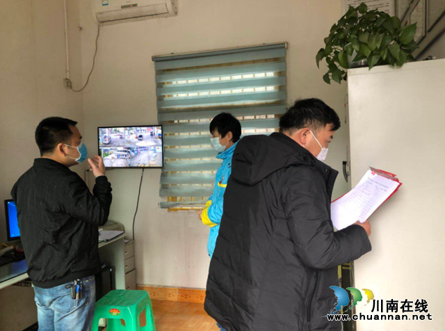 泸县立石镇检查疫情防控期间复工复产企业安全生产情况(图1)