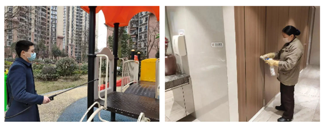 家园防疫第一线，富力物业在行动！(图3)