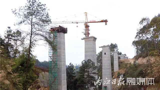 总投资70亿！途经内江境内这段重要铁路年底完成线下工程