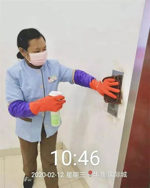 自贡：“华商”战疫 守护“幸福集结地”(图6)
