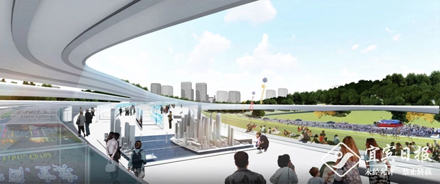 美！宜宾长江大桥北桥头景观提升概念方案出炉(图4)