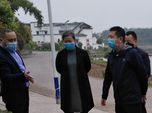 泸县玉蟾街道到云龙镇考察学习乡村振兴暨人居环境整治工作(图1)